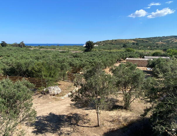 camping pitch area Kythira