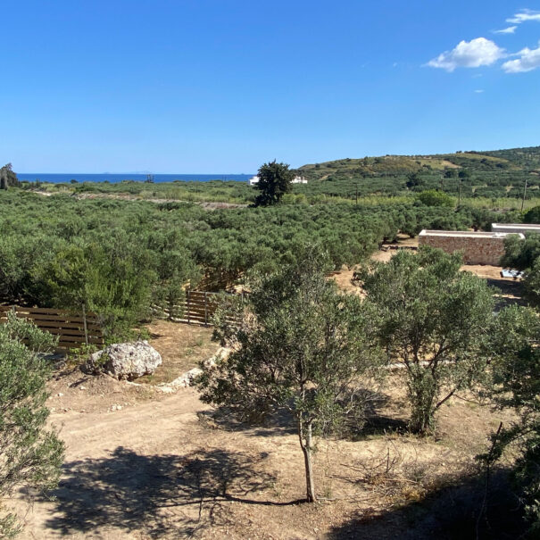 camping pitch area Kythira