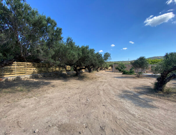 camping pitch area Kythira